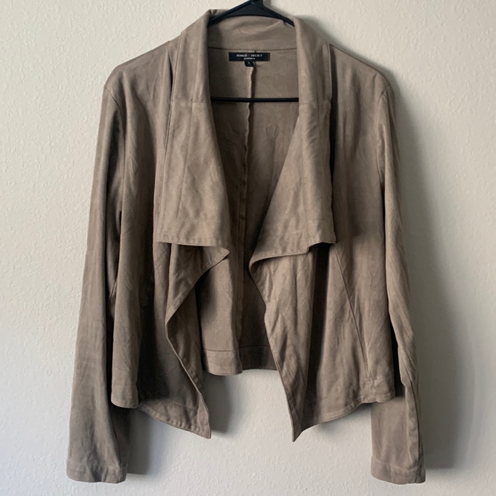 Tan Suede Blazer